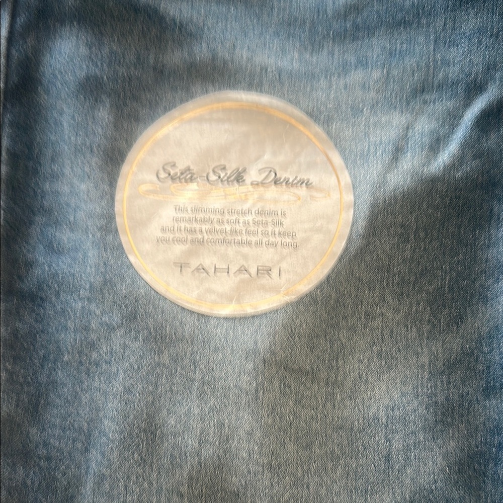 Tahari Blue Denim Jeans